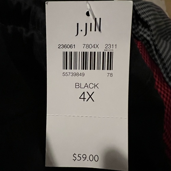 J. Jill Elegant Black Garment 4X - Picture 1 of 3